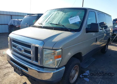 2008 Ford E-150 Xl/Xlt из США, поврежденный, VIN 1FMNE11L68DB07866